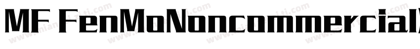 MF FenMoNoncommercial) Regular字体转换